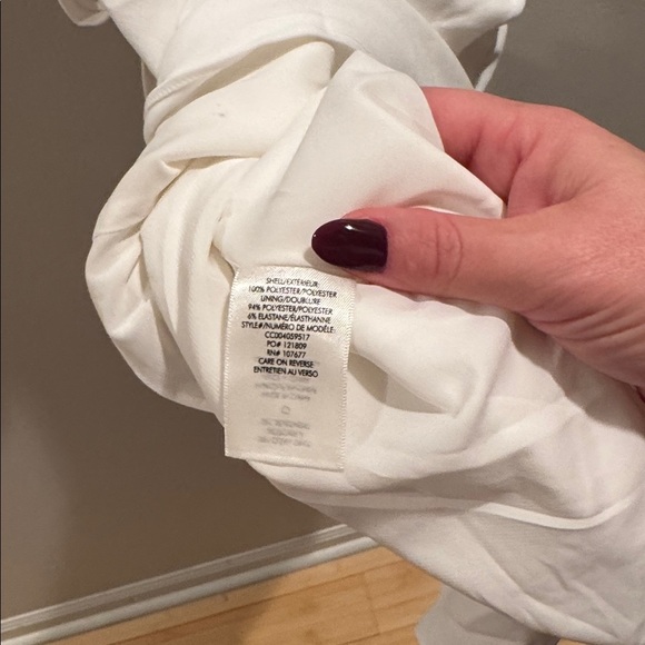 Alice + Olivia White Wesley Flare Mini dress 6 - Picture 8 of 10